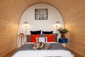 Pod with bed