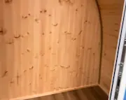 small garden pod installation