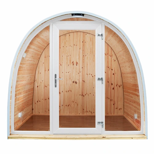 front glass large garden pod front glass garden pod uk