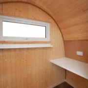 interior small garden office pod