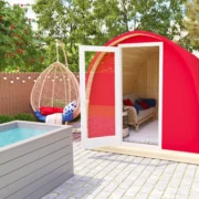 garden Pod and hot tub bundle