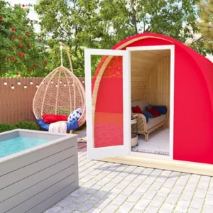 garden Pod and hot tub bundle