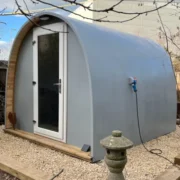 medium garden pod in uk house