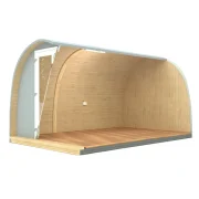 hull schooner pod size