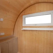 inside small garden office pod price