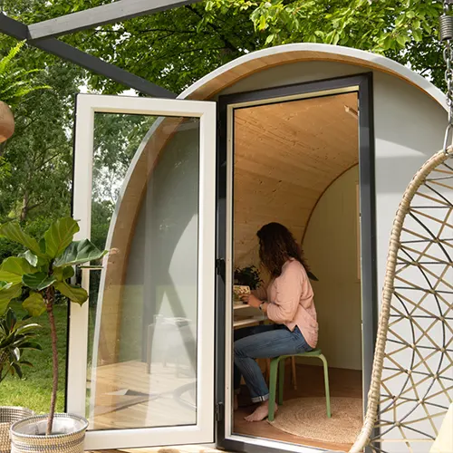 prefabricated garden studio